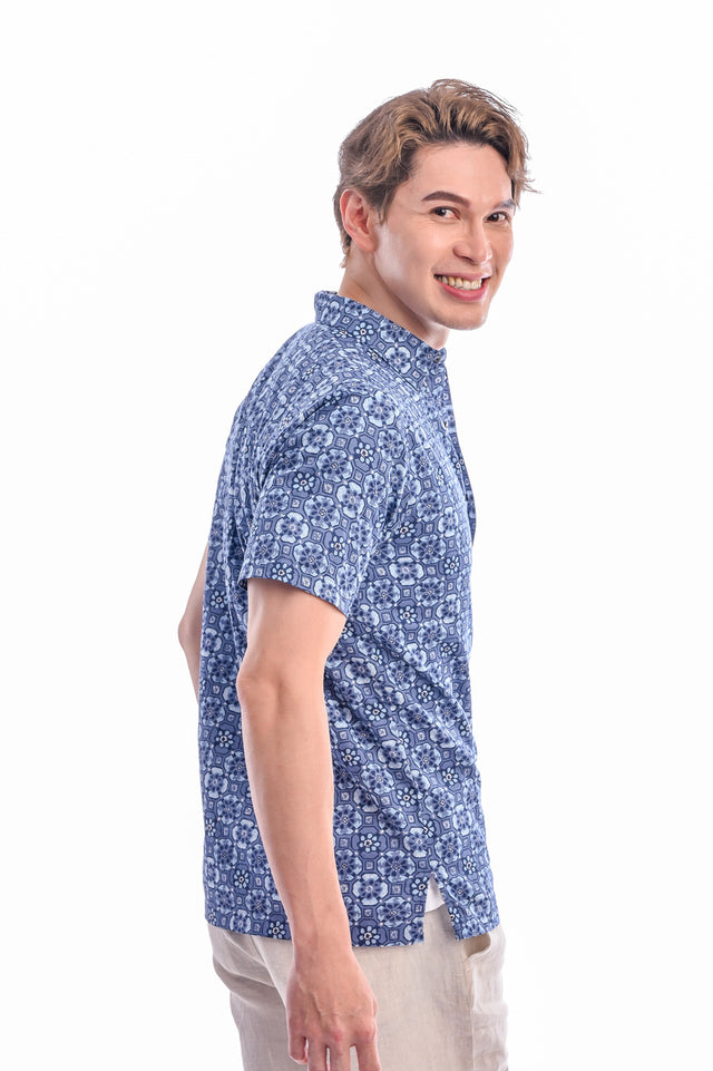 Indie Batik- Imran Slim Fit Short Sleeve Shirt