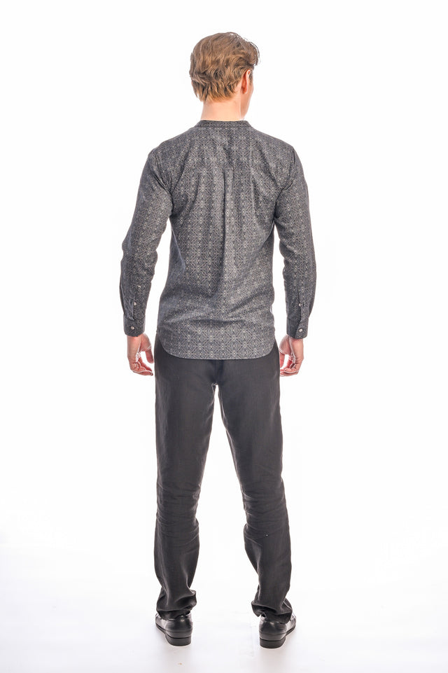 Indie Batik- Muiz Slim Fit Long Sleeve Shirt