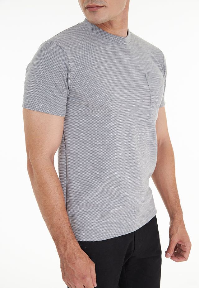 Noah Men's Short Sleeve Round Neck Tee - Gray