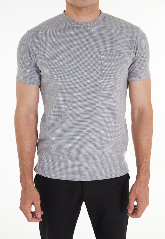 Noah Men's Short Sleeve Round Neck Tee - Gray