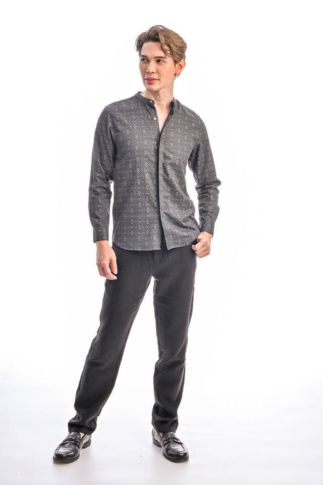 Indie Batik- Muiz Slim Fit Long Sleeve Shirt