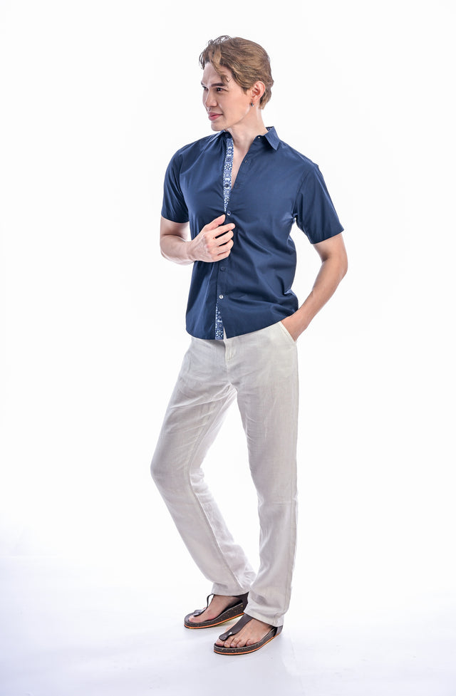 Indie Batik-  Irman Regular Fit Short Sleeve Shirt